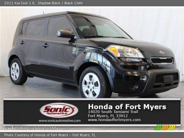 2011 Kia Soul 1.6 in Shadow Black