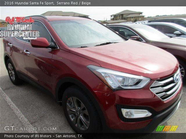 2016 Hyundai Santa Fe Sport  in Serrano Red