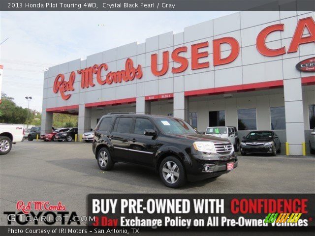 2013 Honda Pilot Touring 4WD in Crystal Black Pearl