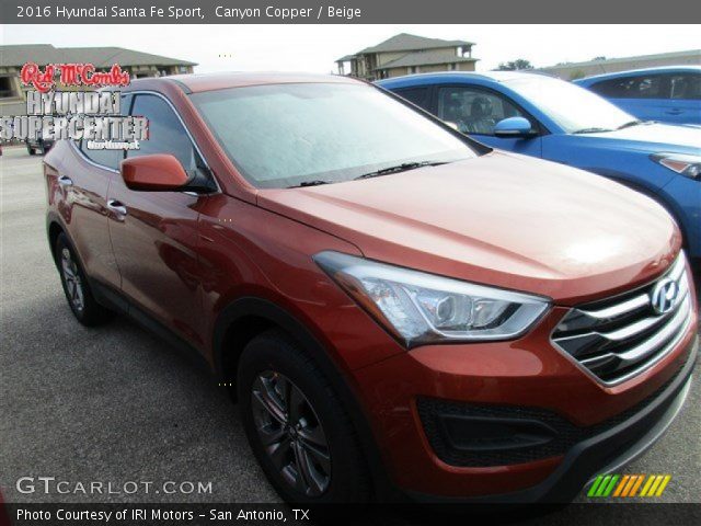 2016 Hyundai Santa Fe Sport  in Canyon Copper