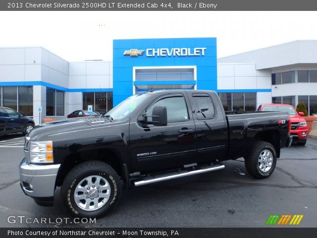 2013 Chevrolet Silverado 2500HD LT Extended Cab 4x4 in Black