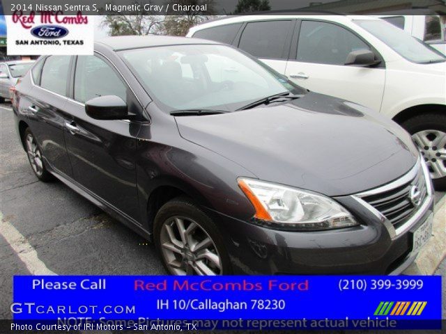 2014 Nissan Sentra S in Magnetic Gray