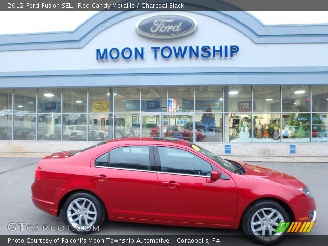 2012 Ford Fusion SEL in Red Candy Metallic