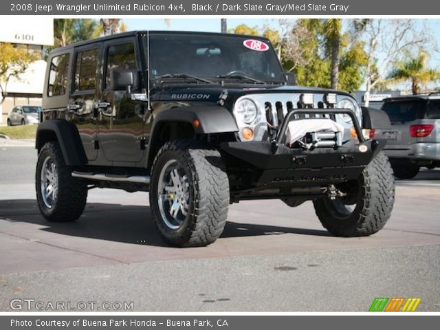 2008 Jeep Wrangler Unlimited Rubicon 4x4 in Black