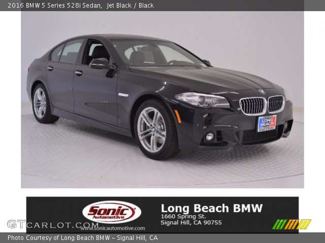 2016 BMW 5 Series 528i Sedan in Jet Black