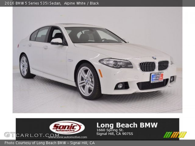 2016 BMW 5 Series 535i Sedan in Alpine White