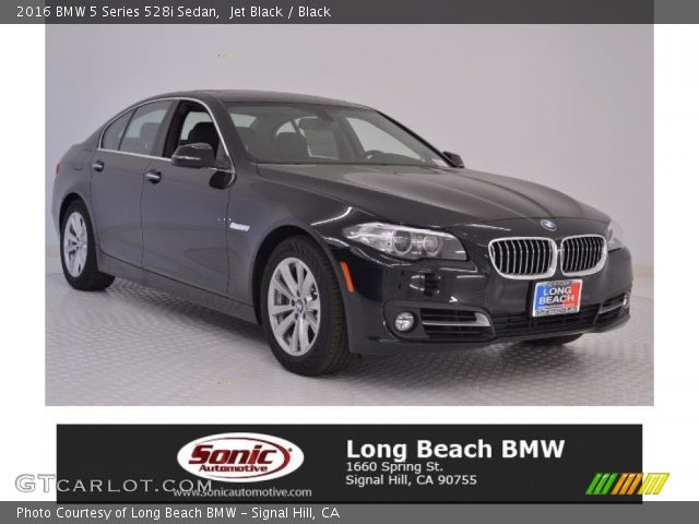 2016 BMW 5 Series 528i Sedan in Jet Black