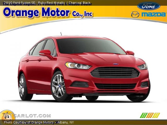 2016 Ford Fusion SE in Ruby Red Metallic