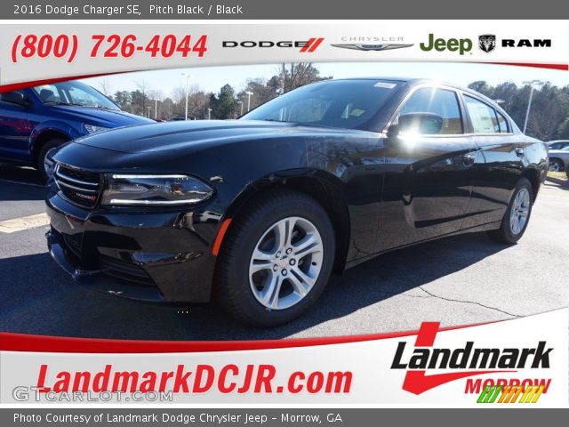 2016 Dodge Charger SE in Pitch Black