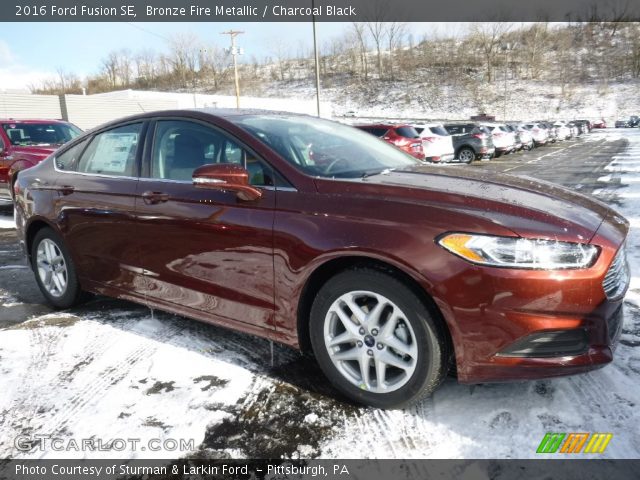 2016 Ford Fusion SE in Bronze Fire Metallic