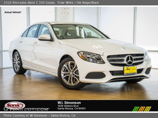 2016 Mercedes-Benz C 300 Sedan in Polar White