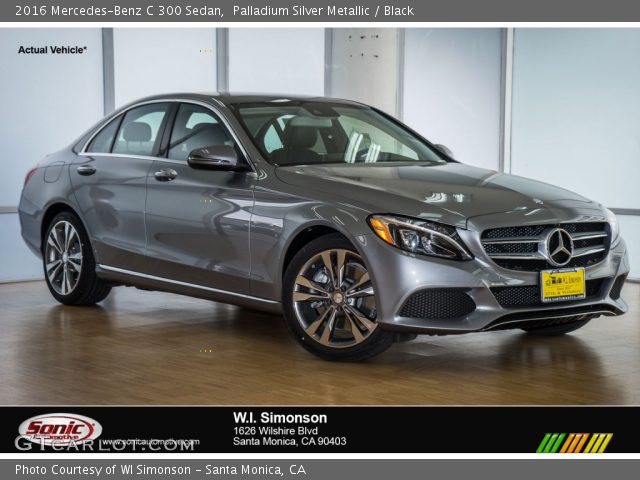 2016 Mercedes-Benz C 300 Sedan in Palladium Silver Metallic