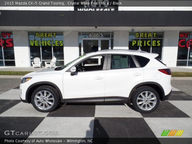 2015 Mazda CX-5 Grand Touring in Crystal White Pearl Mica