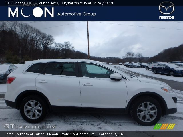 2012 Mazda CX-9 Touring AWD in Crystal White Pearl Mica