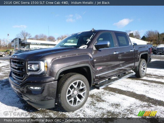 2016 GMC Sierra 1500 SLT Crew Cab 4WD in Iridium Metallic