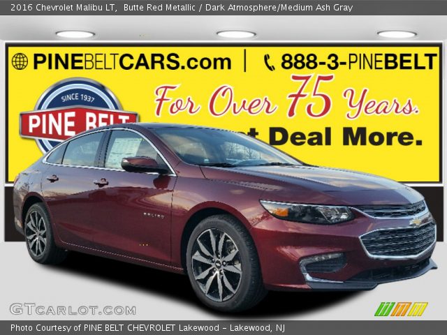 2016 Chevrolet Malibu LT in Butte Red Metallic
