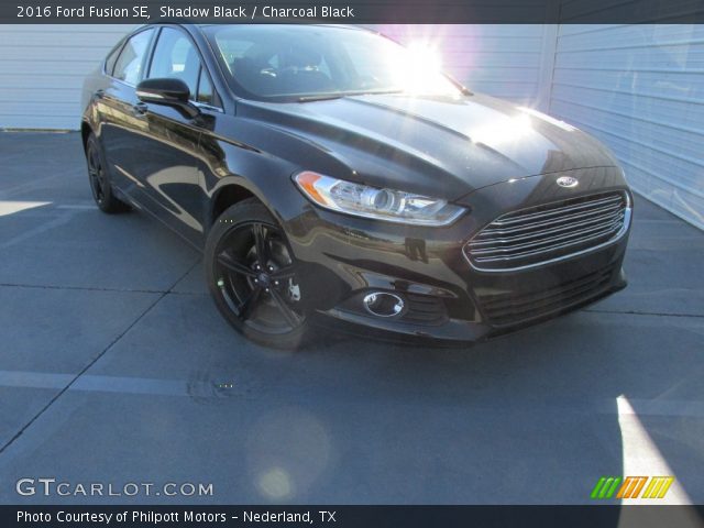 2016 Ford Fusion SE in Shadow Black