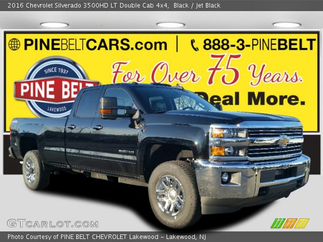 2016 Chevrolet Silverado 3500HD LT Double Cab 4x4 in Black
