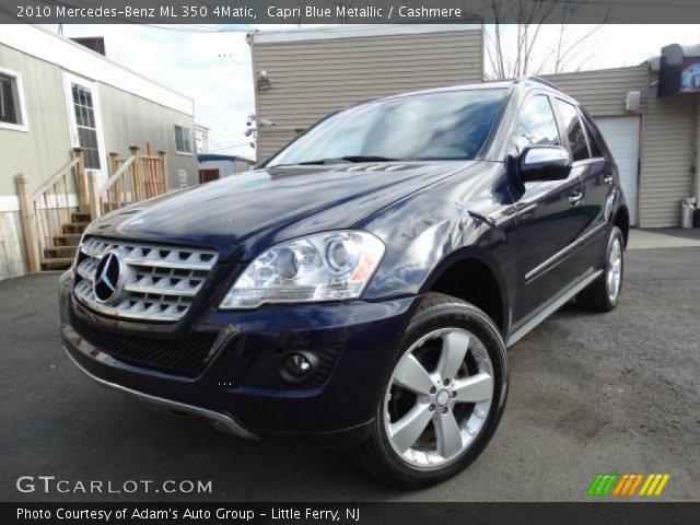 2010 Mercedes-Benz ML 350 4Matic in Capri Blue Metallic