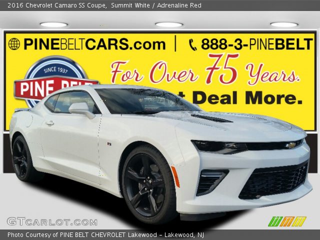 2016 Chevrolet Camaro SS Coupe in Summit White