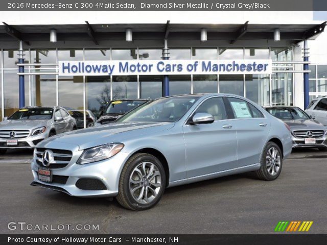 2016 Mercedes-Benz C 300 4Matic Sedan in Diamond Silver Metallic
