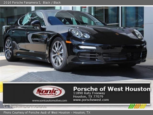 2016 Porsche Panamera S in Black