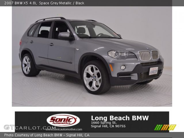 2007 BMW X5 4.8i in Space Grey Metallic