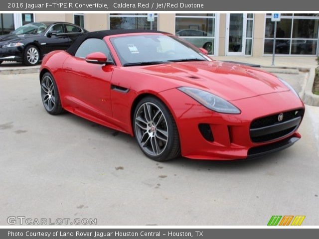 2016 Jaguar F-TYPE R Convertible in Caldera Red
