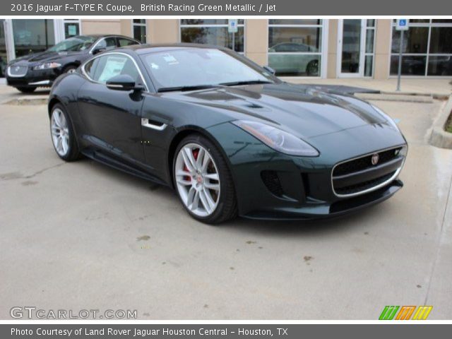 2016 Jaguar F-TYPE R Coupe in British Racing Green Metallic