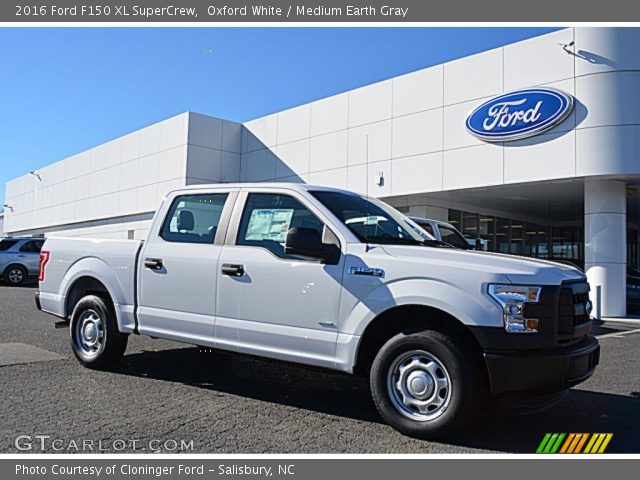 2016 Ford F150 XL SuperCrew in Oxford White