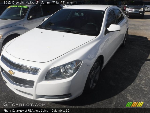 2012 Chevrolet Malibu LT in Summit White