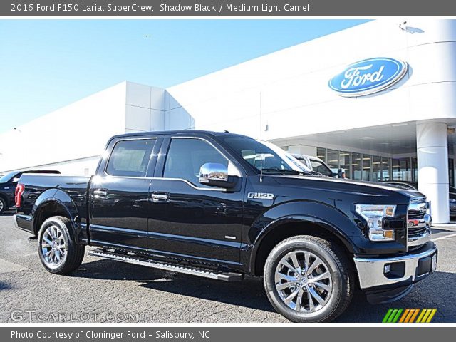 2016 Ford F150 Lariat SuperCrew in Shadow Black