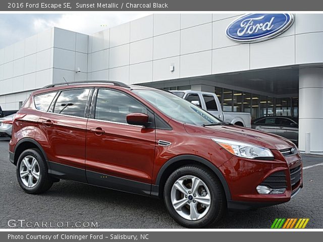 2016 Ford Escape SE in Sunset Metallic