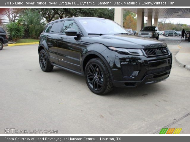 2016 Land Rover Range Rover Evoque HSE Dynamic in Santorini Black Metalllic