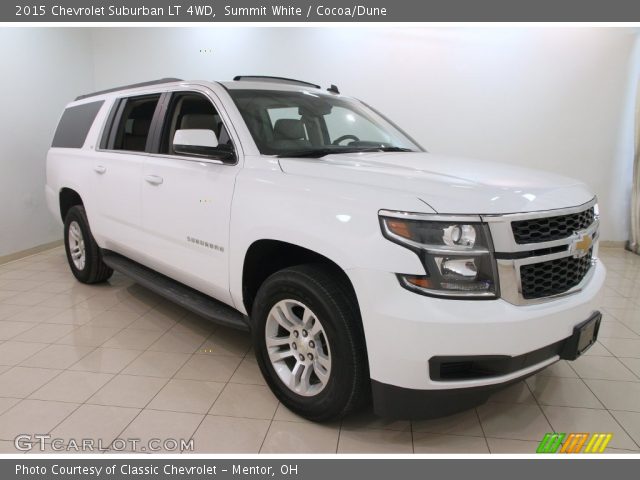 2015 Chevrolet Suburban LT 4WD in Summit White