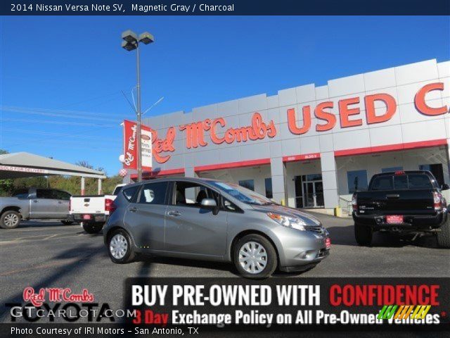 2014 Nissan Versa Note SV in Magnetic Gray