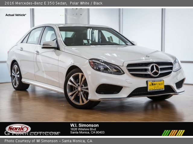 2016 Mercedes-Benz E 350 Sedan in Polar White