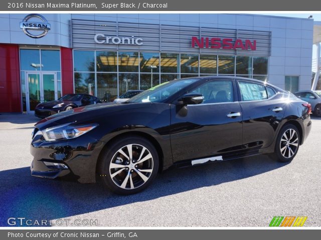 2016 Nissan Maxima Platinum in Super Black