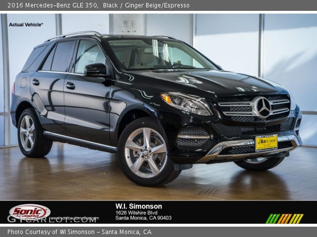 2016 Mercedes-Benz GLE 350 in Black