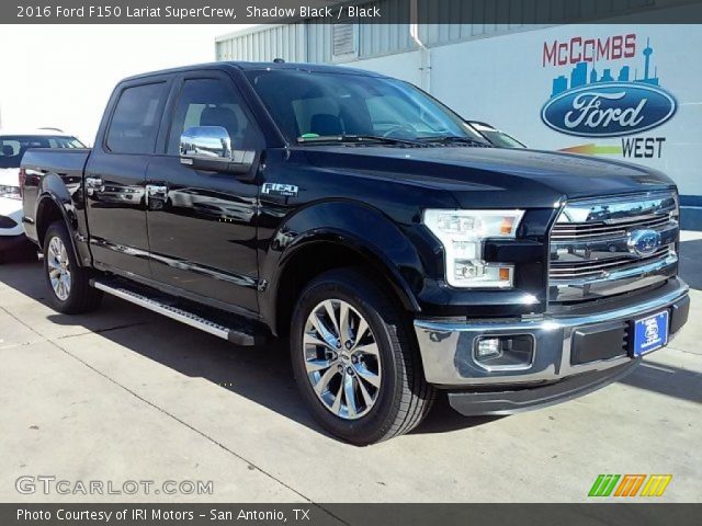 2016 Ford F150 Lariat SuperCrew in Shadow Black