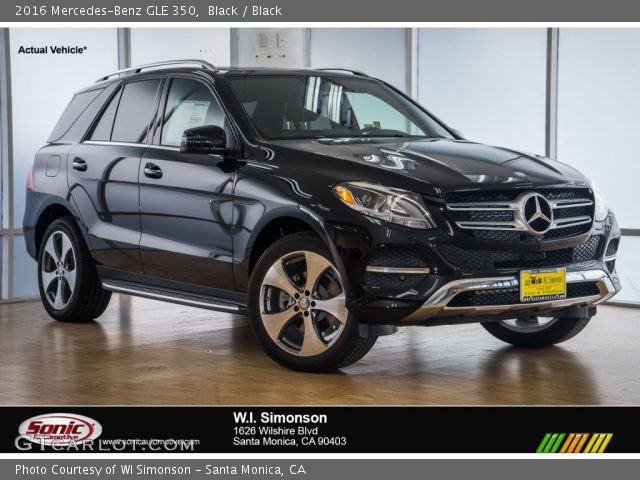 2016 Mercedes-Benz GLE 350 in Black