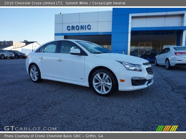 2016 Chevrolet Cruze Limited LTZ in Summit White