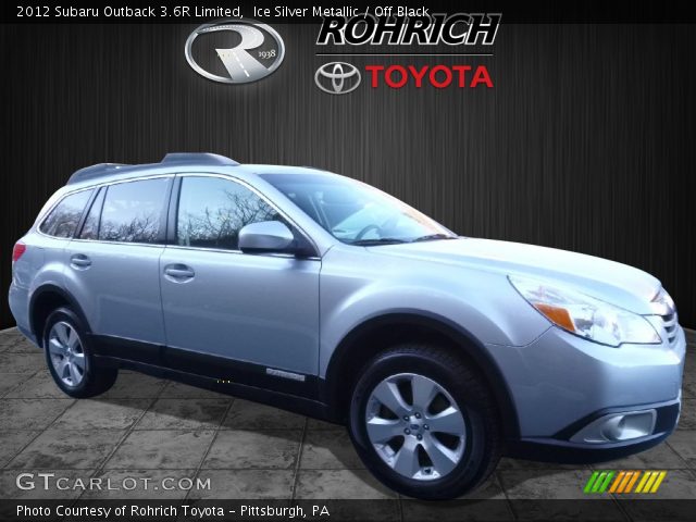 2012 Subaru Outback 3.6R Limited in Ice Silver Metallic
