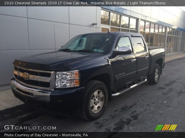 2010 Chevrolet Silverado 1500 LT Crew Cab 4x4 in Imperial Blue Metallic