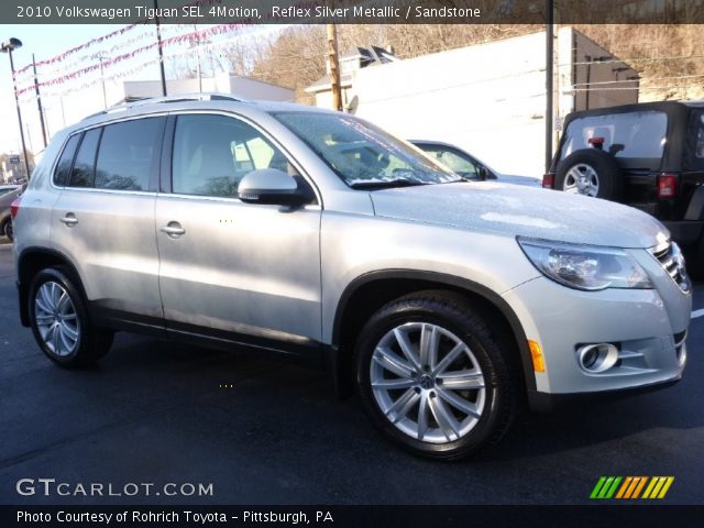 2010 Volkswagen Tiguan SEL 4Motion in Reflex Silver Metallic