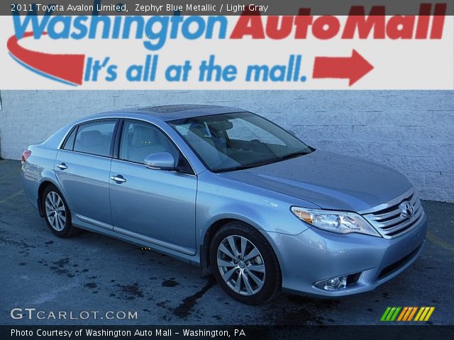 2011 Toyota Avalon Limited in Zephyr Blue Metallic