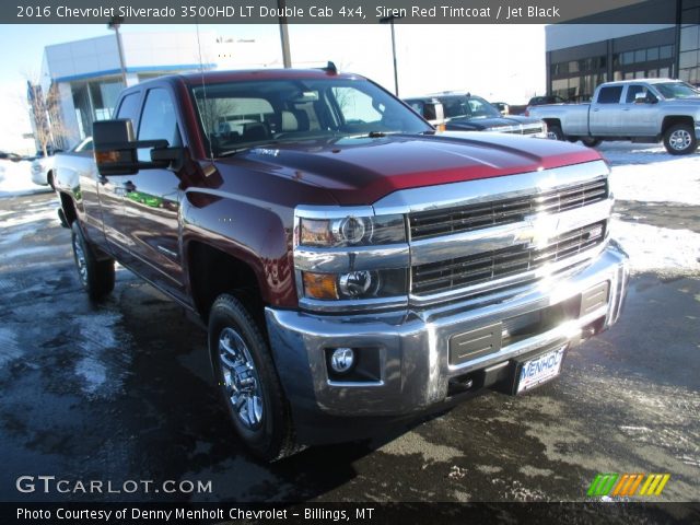 2016 Chevrolet Silverado 3500HD LT Double Cab 4x4 in Siren Red Tintcoat