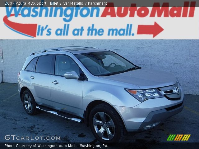 2007 Acura MDX Sport in Billet Silver Metallic