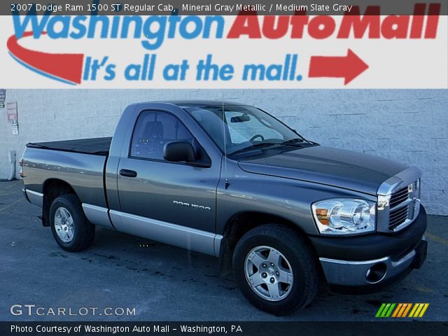 2007 Dodge Ram 1500 ST Regular Cab in Mineral Gray Metallic
