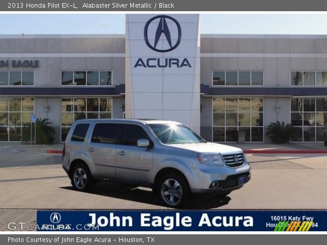 2013 Honda Pilot EX-L in Alabaster Silver Metallic